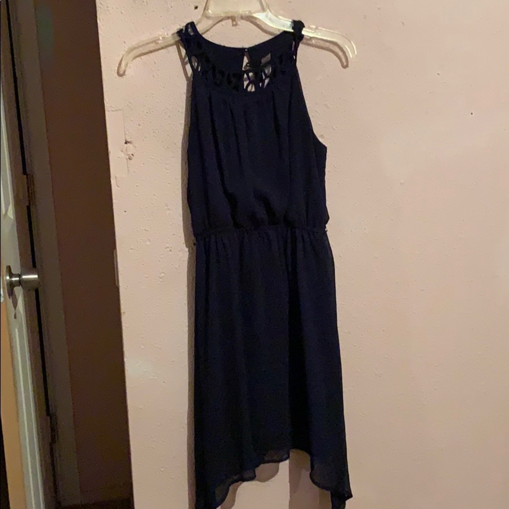 Navy blue dress